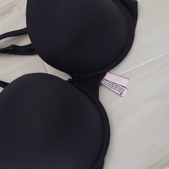 Body By Victoria's Secret Push Up Padded Black Bra Women's Black Bra 36DD - Picture 3 of 10